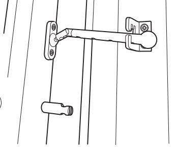 SECURITY MOUNT SAFE WHITE