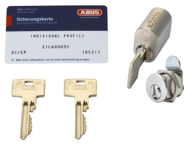 Zolit sampak met brievenbuscilinder. 3 nl.