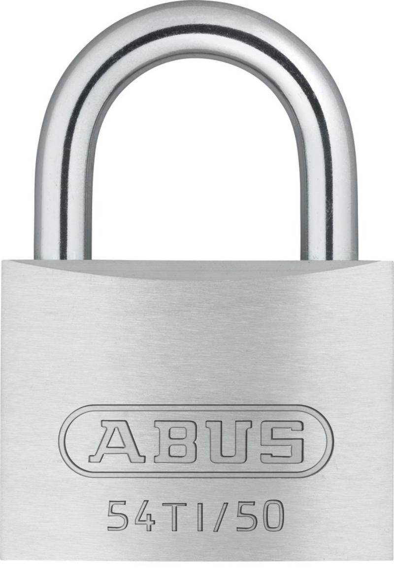 Abus hänglås 54TI/50, blisterförpackning **RESTORERING**