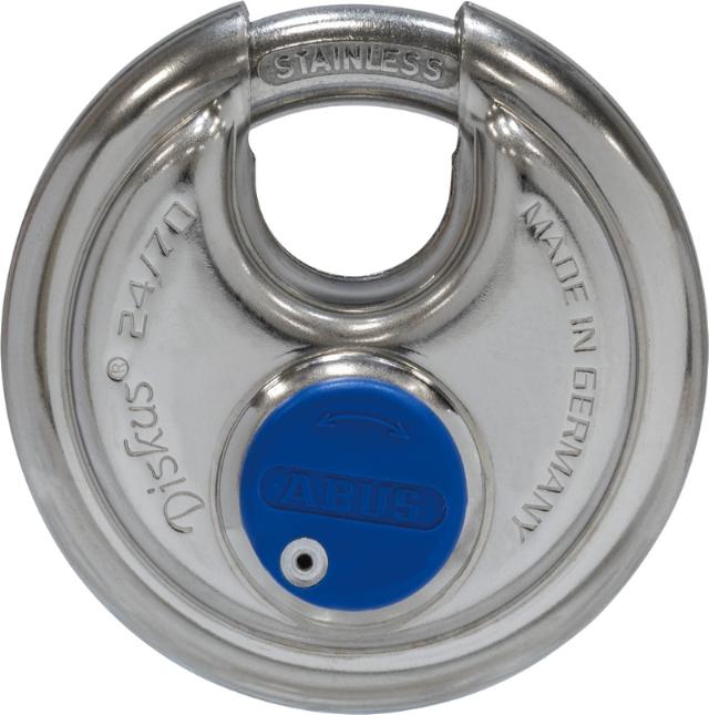 Abus Padlock 24IB/70 single switch.