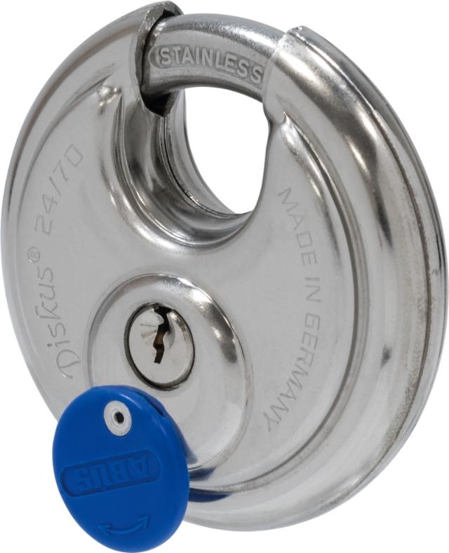 Abus Padlock 24IB/70 single switch.