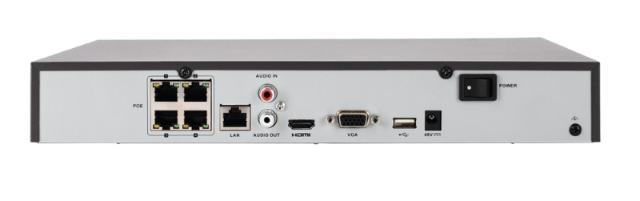 ABUS Komplettset mit NVR und 2 PoE-Mini-Tube-Kameras