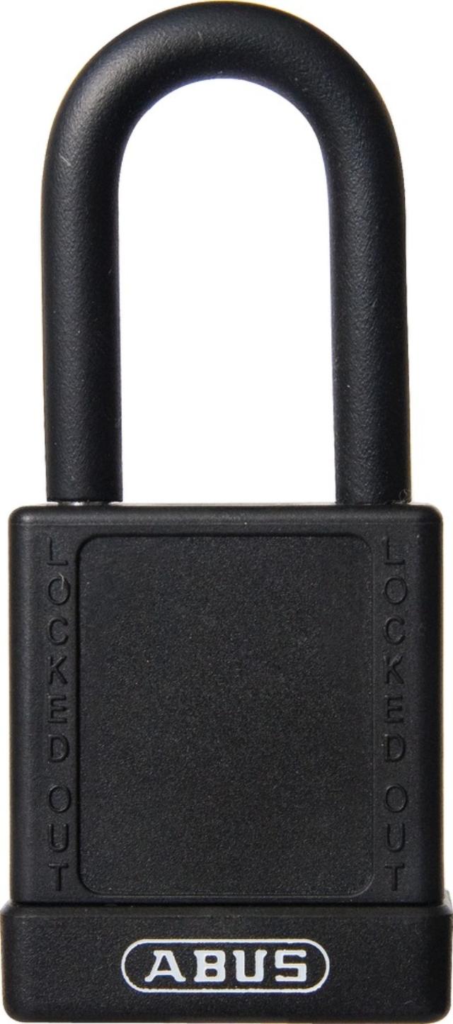 Abus padlock 74/40 black single switch.