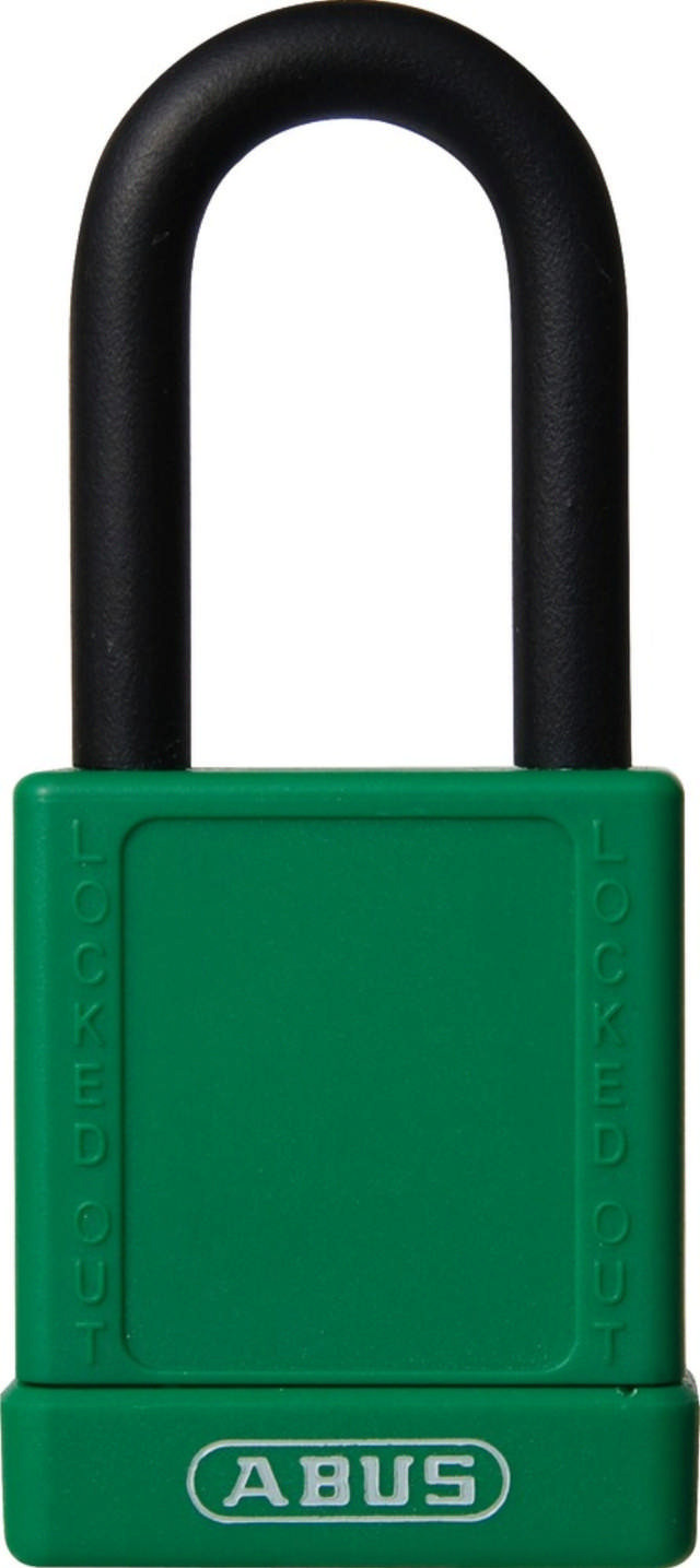 Abus padlock 74/40 green single switch.