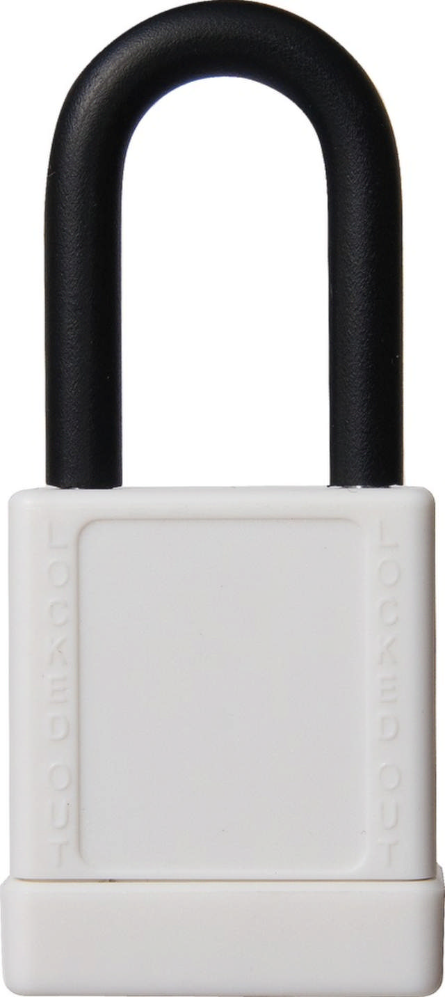 Abus Vorhängeschloss 74/40 weiß