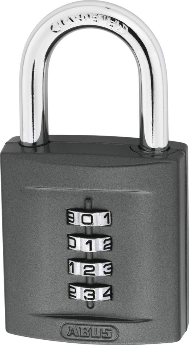 Abus Vorhängeschloss mit Code 158/50 sb.