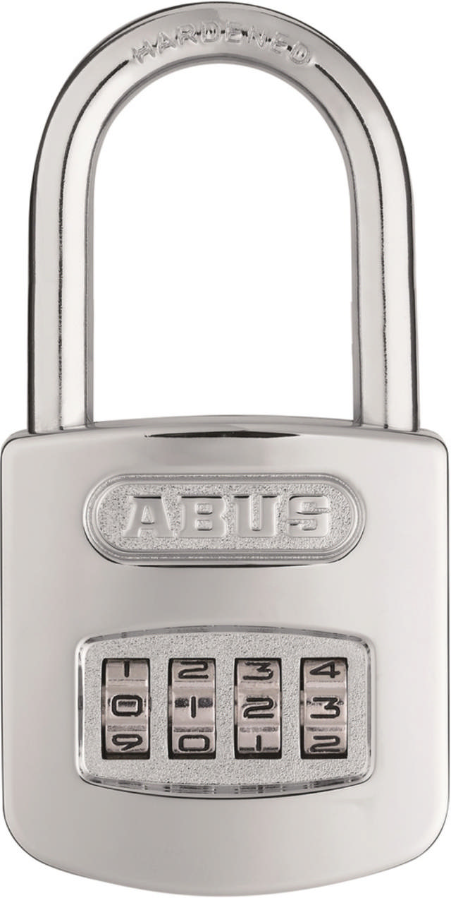 Abus Vorhängeschloss mit Code 160/50 HB50 sb.