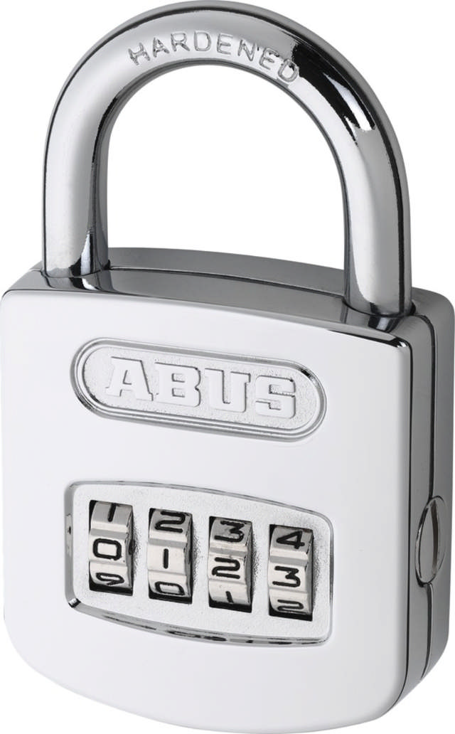 Abus Vorhängeschloss mit Code 160/50 HB50 sb.