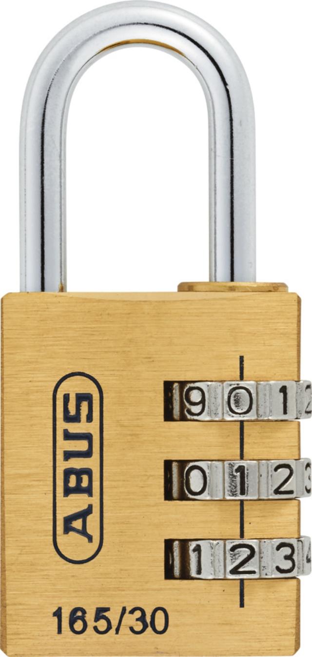 Abus Vorhängeschloss mit Code 165/30 sb.