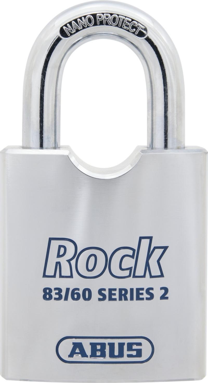 Abus Hänglås 83/60 O u/cyl. För oval cylinder