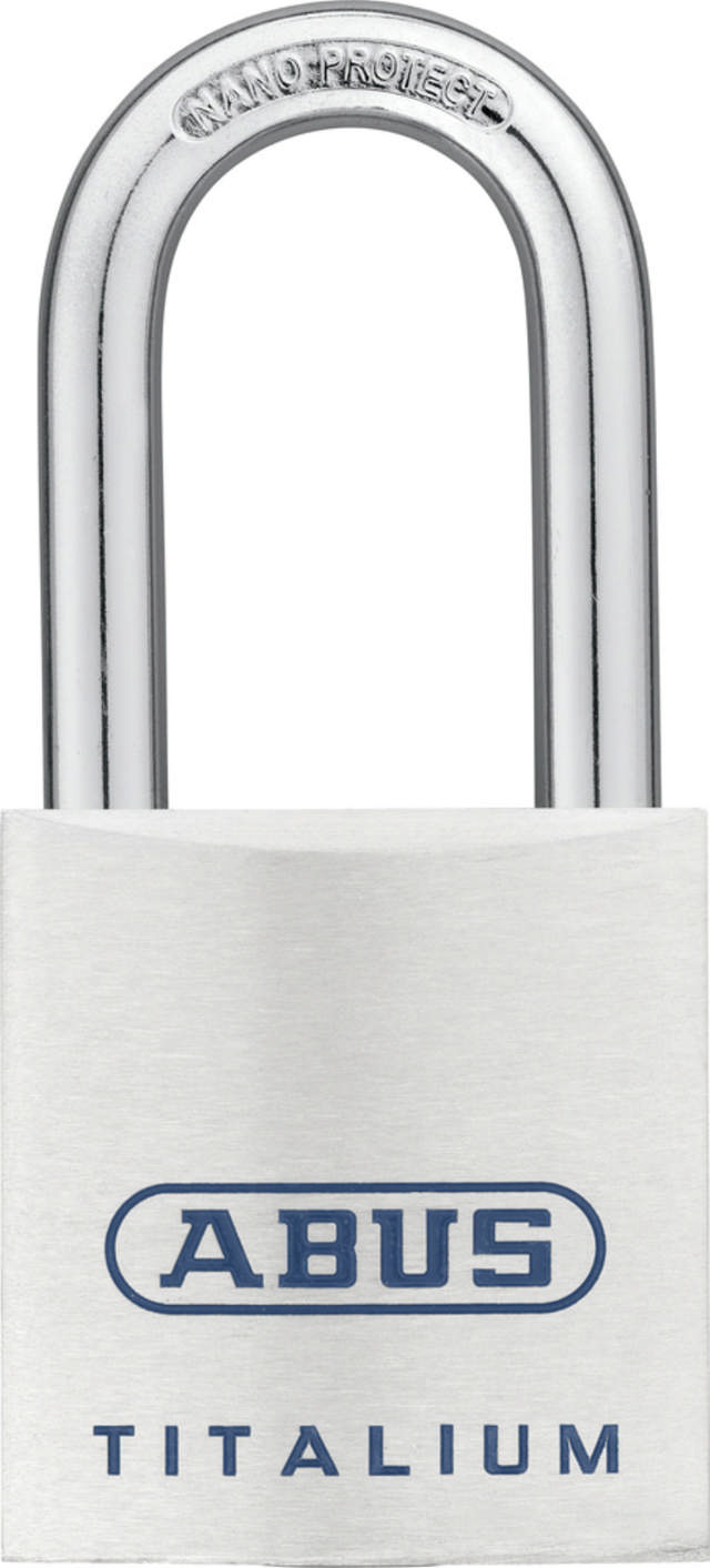 ABUS Vorhängeschloss Titalium 80TI/40 HB40 KA8011