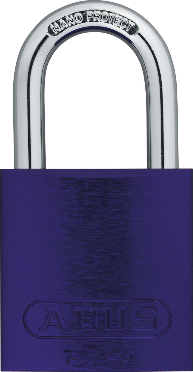 Abus Vorhängeschloss 72/40 Lila