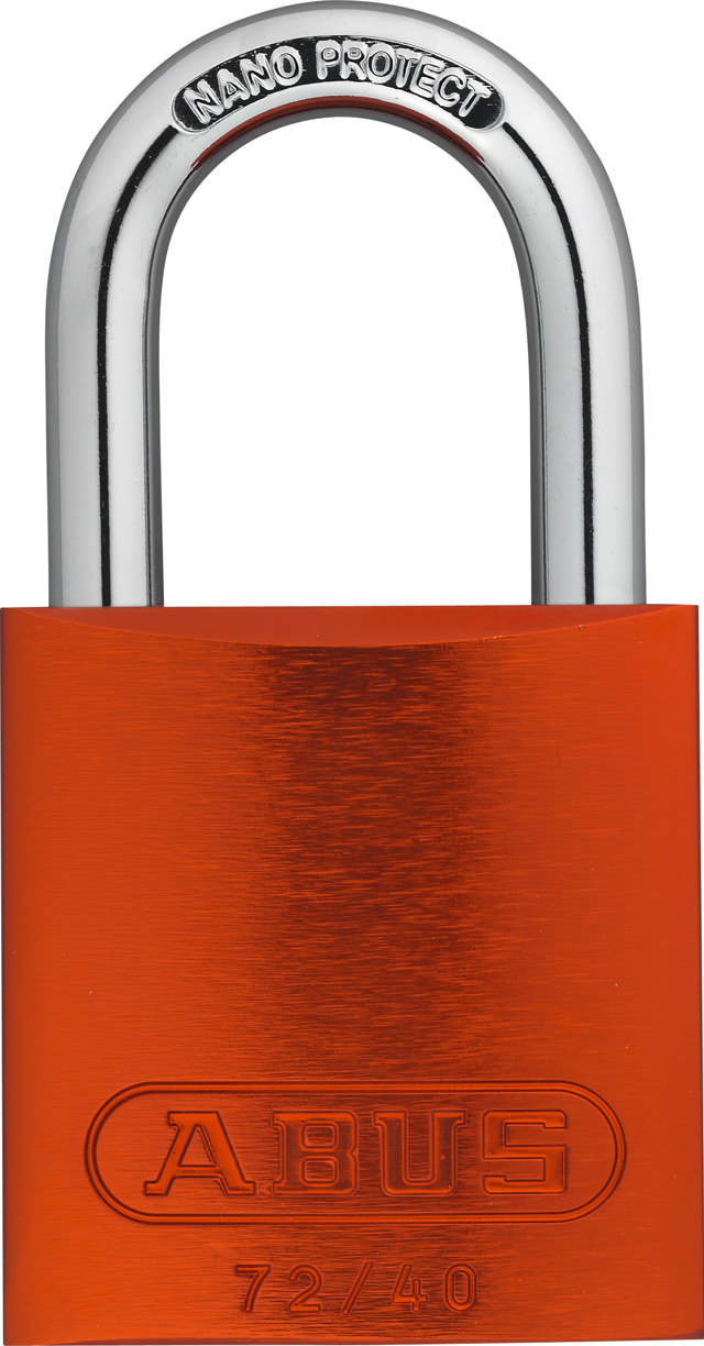 Abus Vorhängeschloss 72/40 Orange