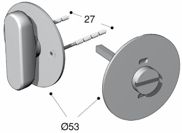 3006-0127 Toilettenmarkierung