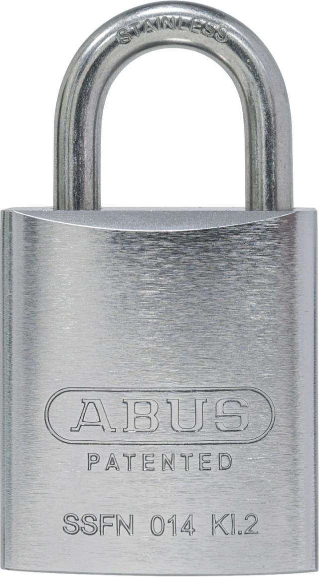 Abus hänglås TITALIUM™ 83TIIB/50 O u/cyl. För oval cylinder