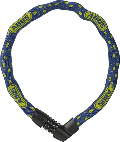 Chain lock 1385 Tresor Combo (6mm) 1385/75 blue mask