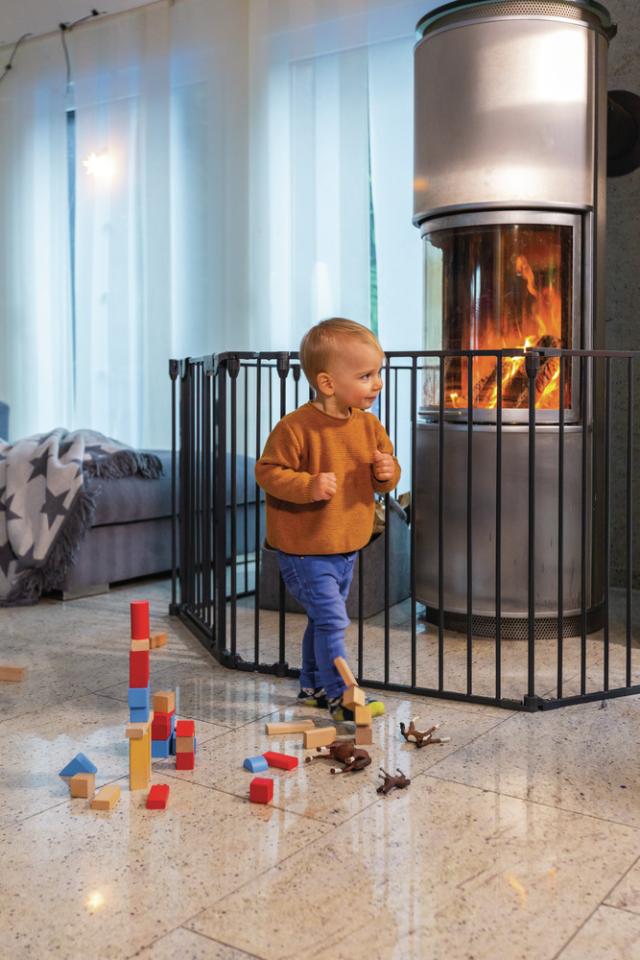 ABUS Veiligheidsrooster voor houtkachel