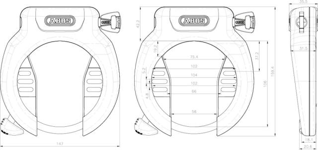 Ring lock 4750S (VF) 4750S NR BK OEM