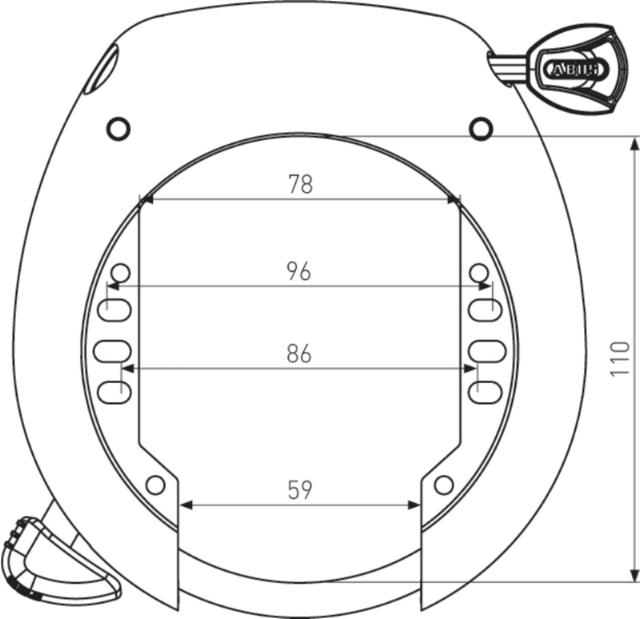 Ringschloss 5755L Pro Shield X-PLUS (VF)(OK) 5755L NR BK X-PLUS