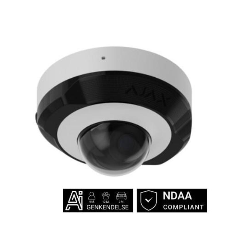 Ajax DomeCam Mini (5 Mp/4 mm) Vit