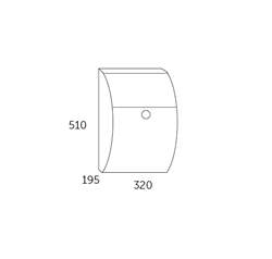 Allux 7000 Schwarz m. Kupferfront