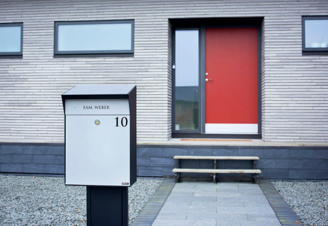 Allux Bjørn Schwarz m. Alu. graue Vorderseite F47371