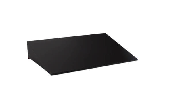 Schrägdach für PC1 2-teilig schwarz