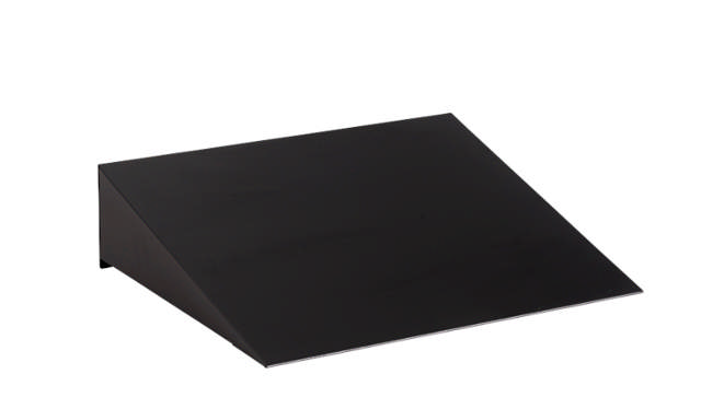 Schrägdach für PC2 1-teilig schwarz
