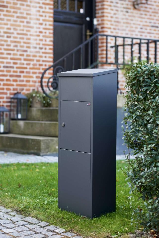 Allux 600 Antraciet met cilinderslot