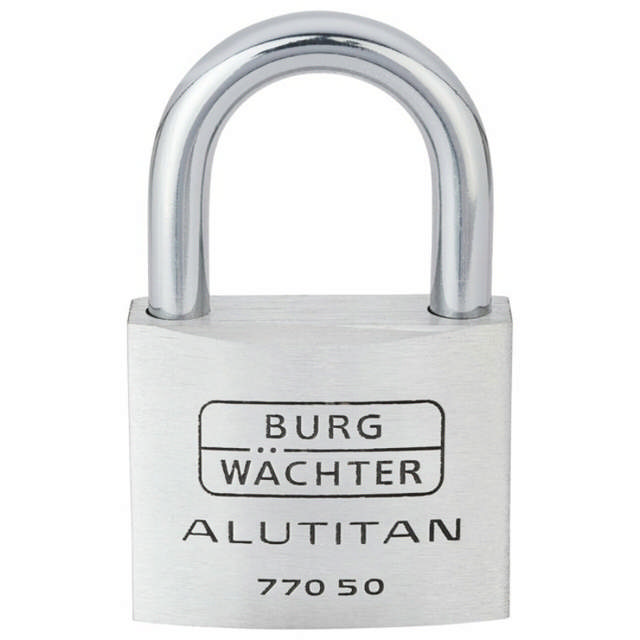 BURG hængelås Alutitan 770 50