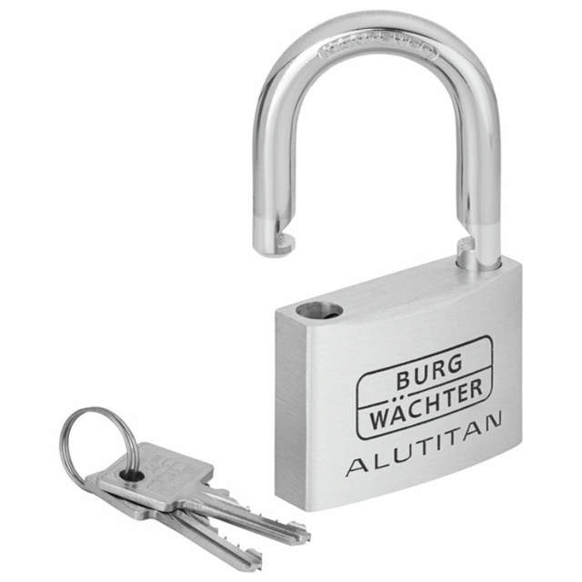 BURG hængelås Alutitan 770 60 SB