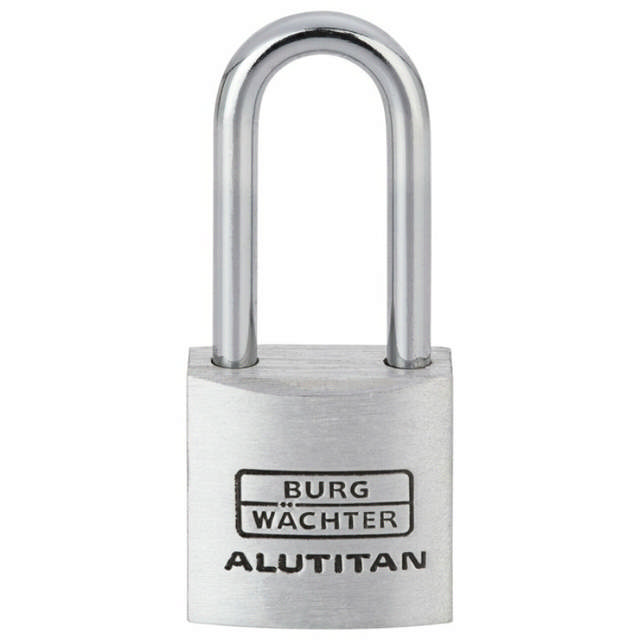 BURG hængelås Alutitan 770 HB 20/26, m. høj bøjle