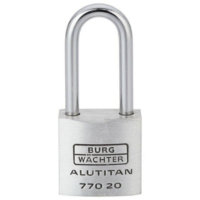 BURG hængelås Alutitan 770 HB 20/26 SB, m. høj bøjle