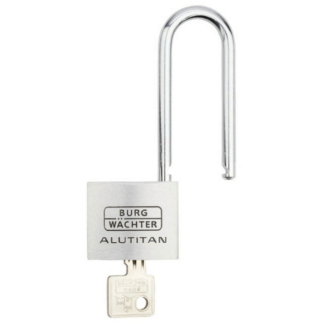 BURG hængelås Alutitan 770 HB 40/65, m. høj bøjle