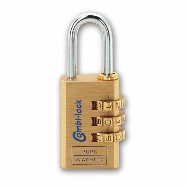 BURG padlock with code combi lock 80 20 M