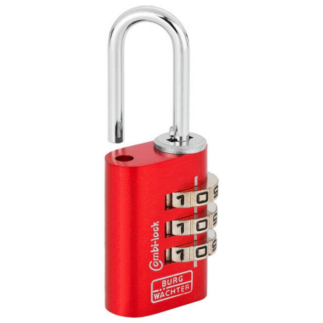 BURG Vorhängeschloss mit Code-Kombischloss 88 20