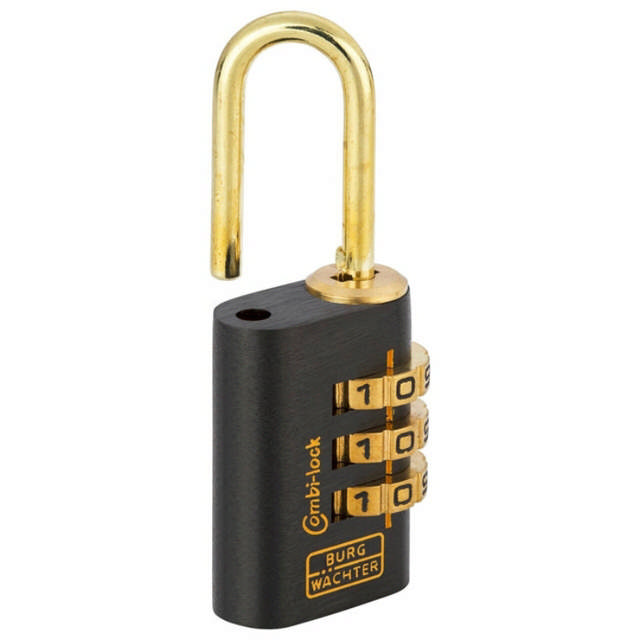 BURG Vorhängeschloss mit Code-Kombischloss 88 20