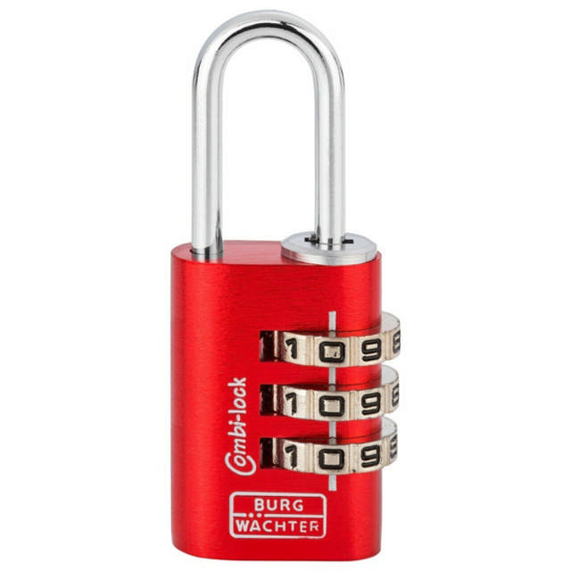 BURG Vorhängeschloss mit Code-Kombischloss 88 20