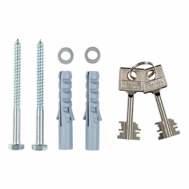 BURG kluis Homesafe H 210 K, met sleutel, NIEUW