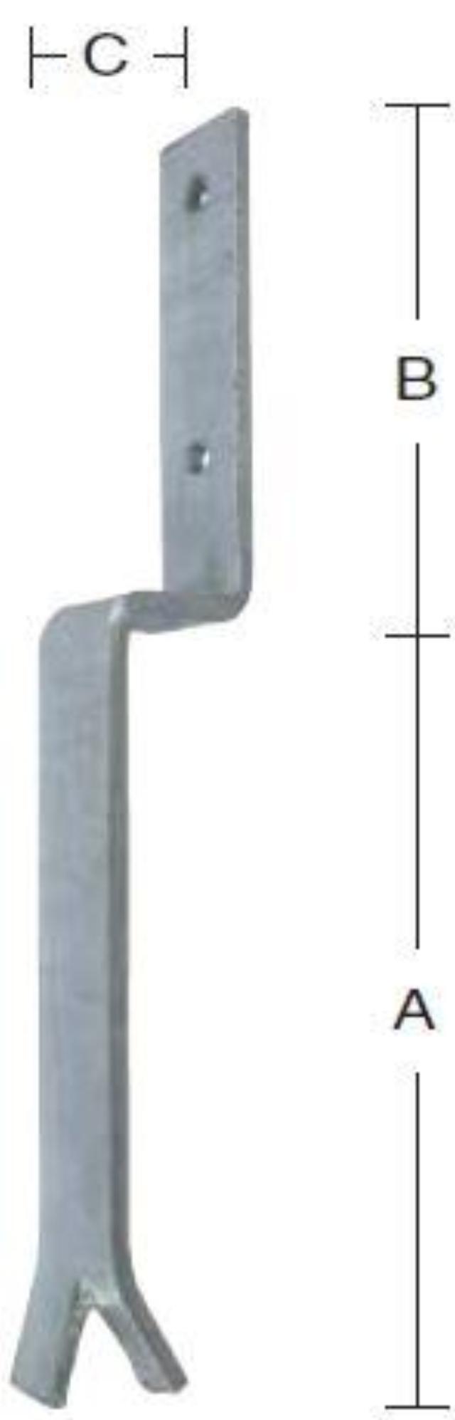 COLUMN BEARING 55 MM - Hot-dip galvanized -