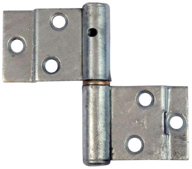 WINDOW HINGE 70 MM Hot-dip galvanized Left