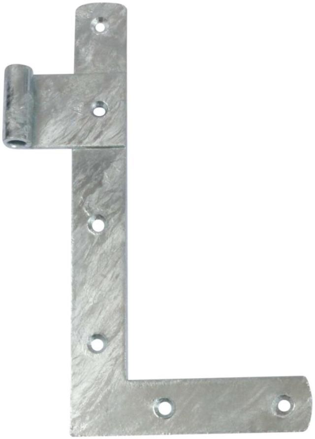 ANGLE HINGE 215 MM Hot-dip galvanized Left