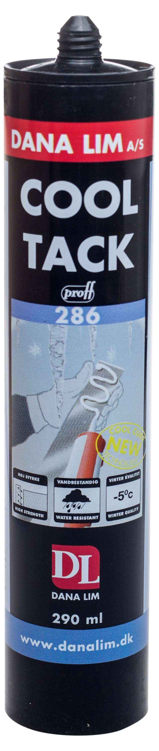 Dana Cool Tack 286 Grau 290 ml Montagekleber