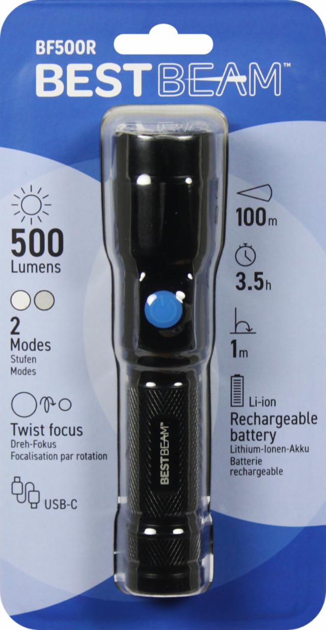 Best Beam BF500R Flashlight