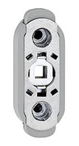 HOPPE KISI 2 lock for U26 F9 steel anodized 180 degrees