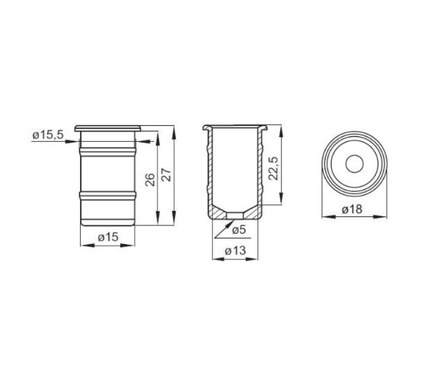 Strong steel bushing/Final sight