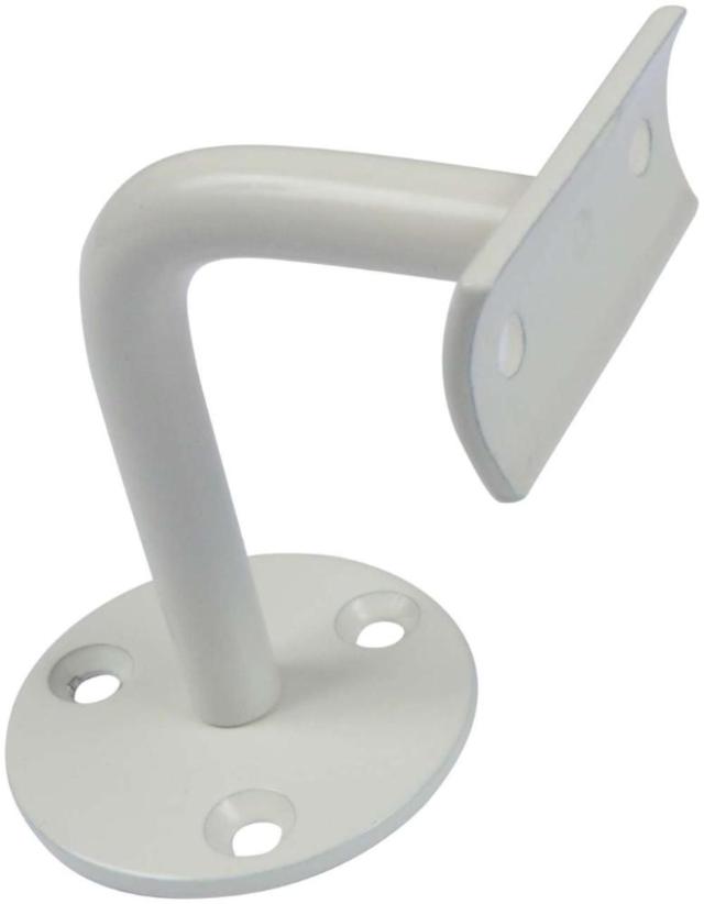 RAIL HOLDER Lacquered White, Brown or Grey