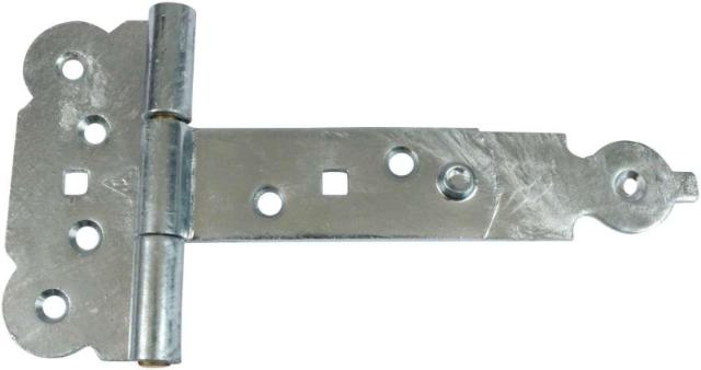 T-LEAF HINGE 160 MM - Hot-dip galvanized -