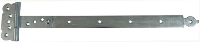 T-LEAF HINGE 455 MM - Hot-dip galvanized -