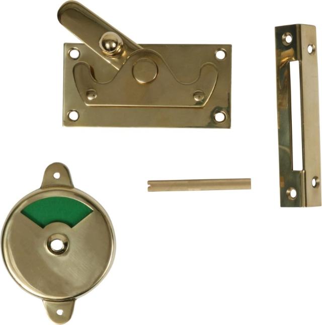 TOILET LOCK WITH ANGLE LOOK Polished